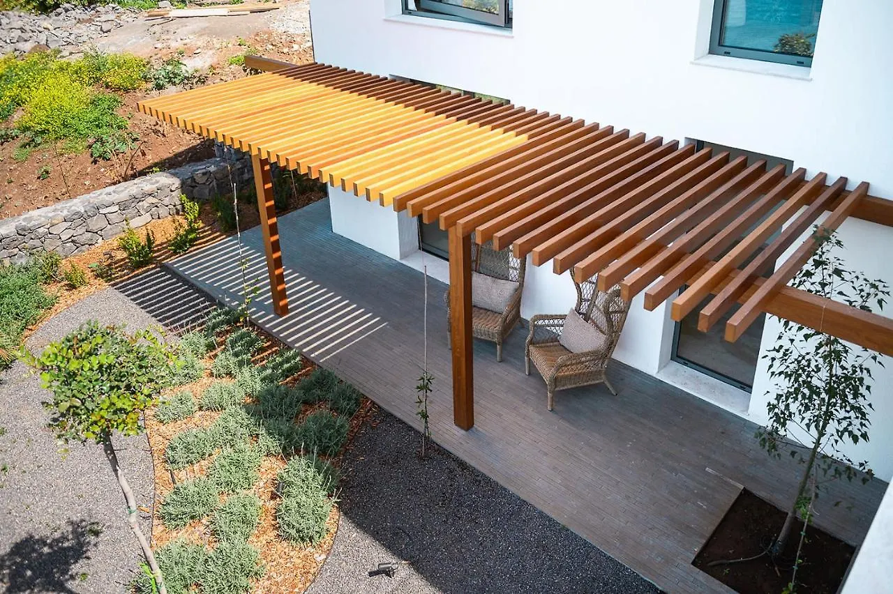 Serenity Villa On The Cliff With Climatized Pool 사우살
